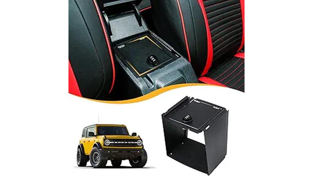 ford bronco lock safe box