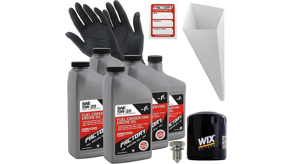 ford compatible oil change kit