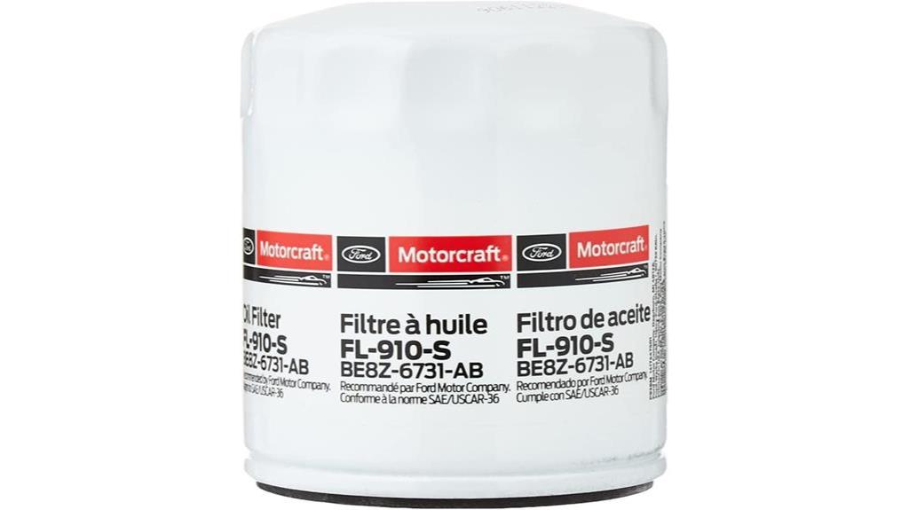 ford genuine parts oil filter