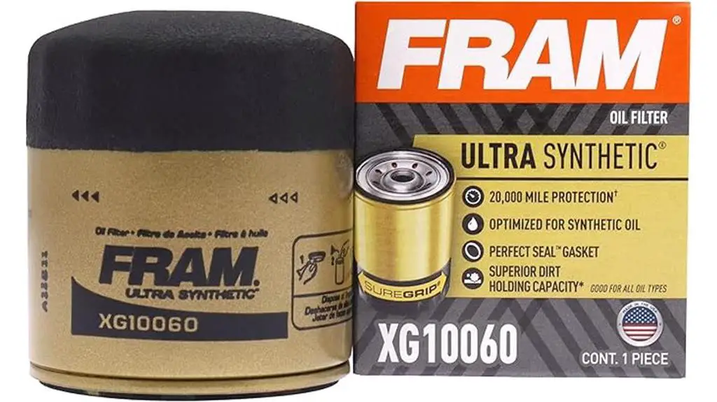 fram ultra synthetic oil filter