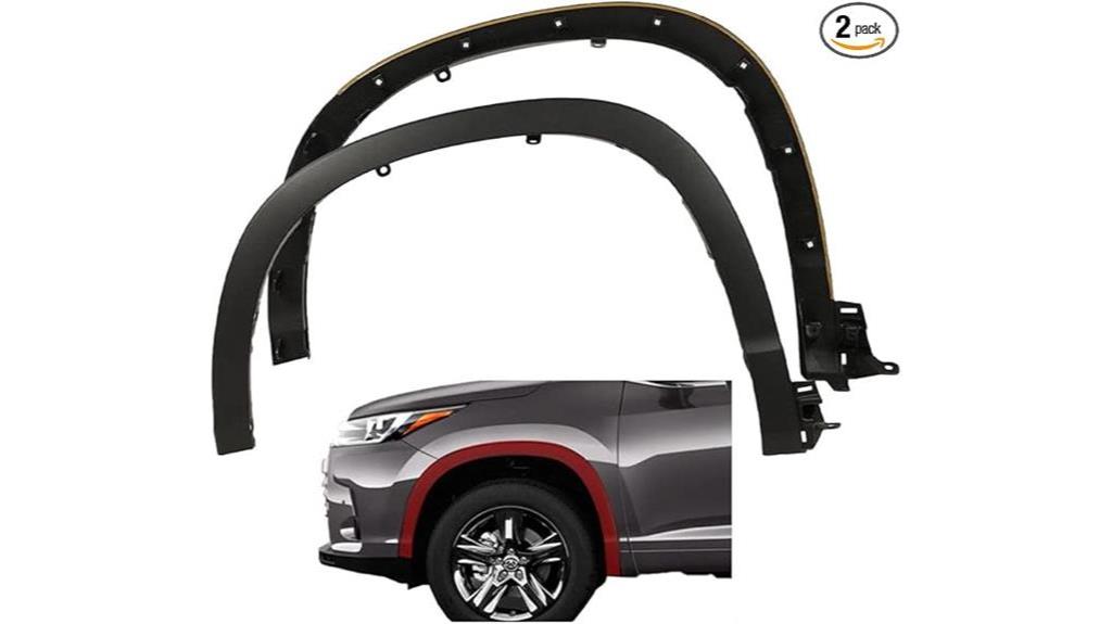 g plus fender flares highlander