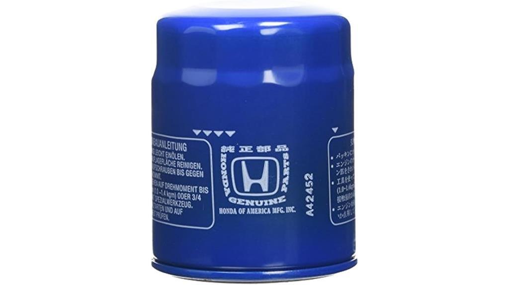 genuine acura engine oil filter