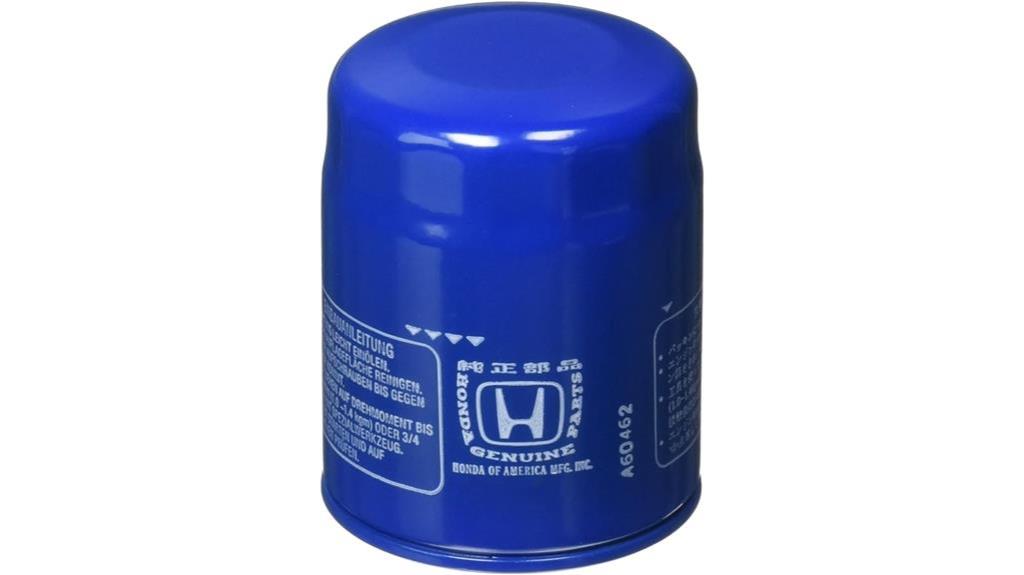 genuine honda blue oil filter