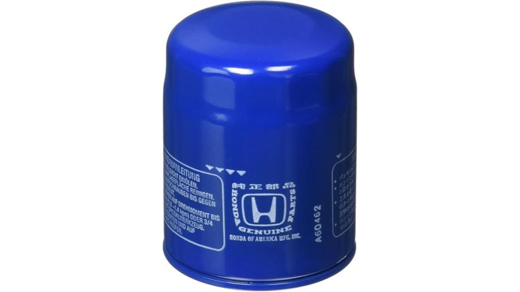 genuine honda blue oil filter
