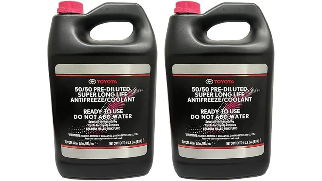 genuine toyota scion coolant set