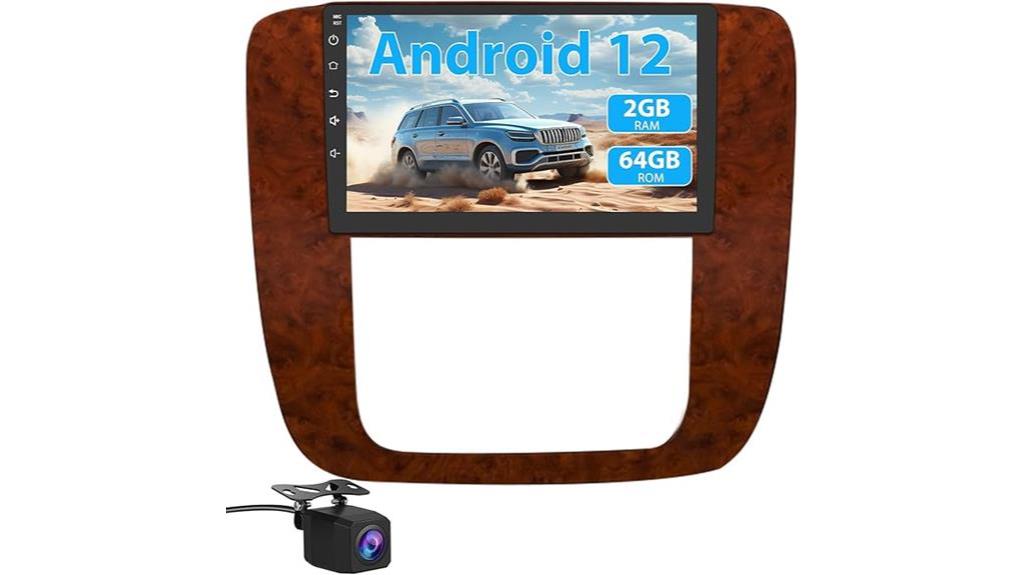 gmc android 12 car stereo