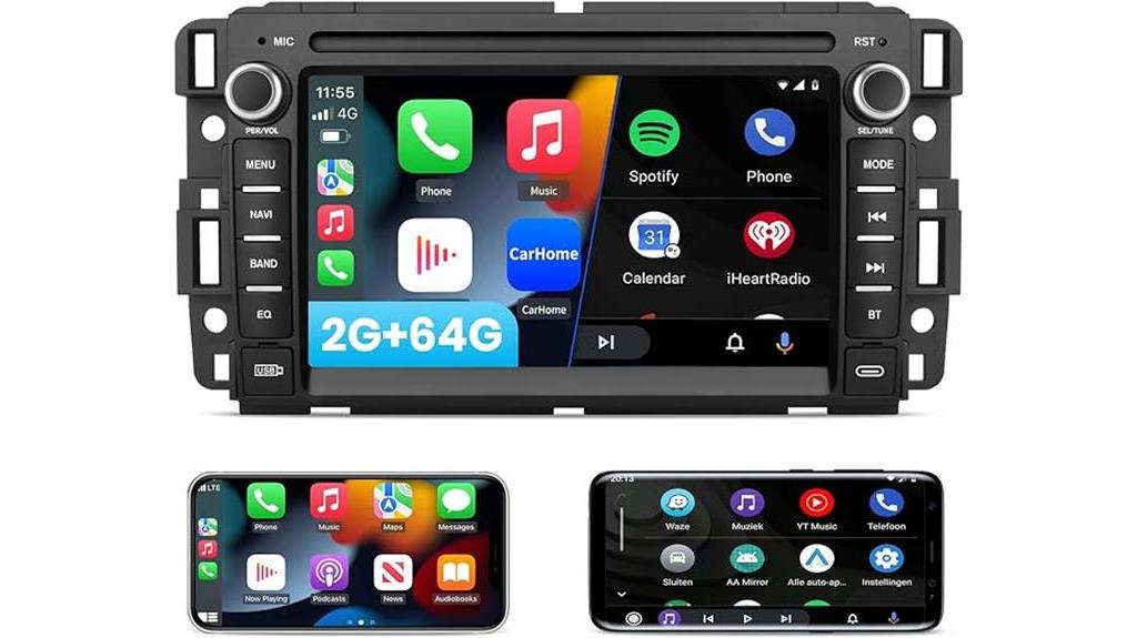 gmc sierra android 13 radio