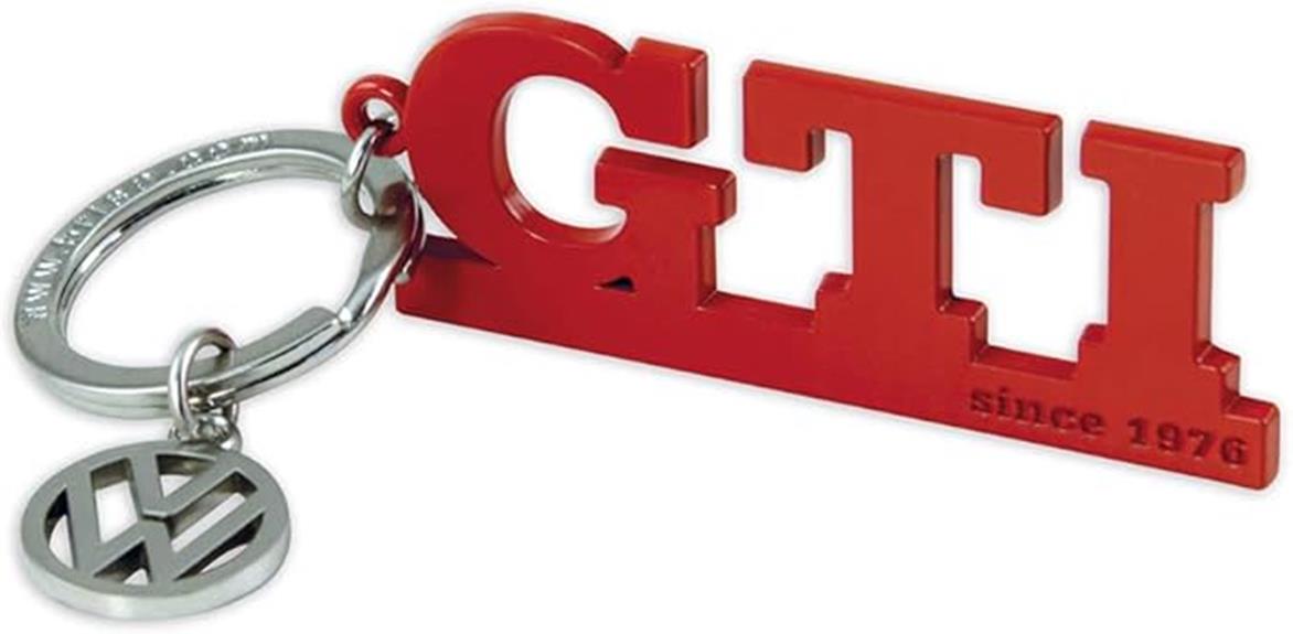 gti design metal keychain