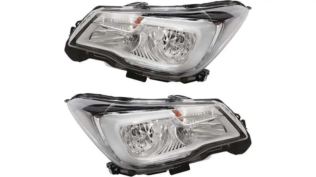 halogen led drl headlight