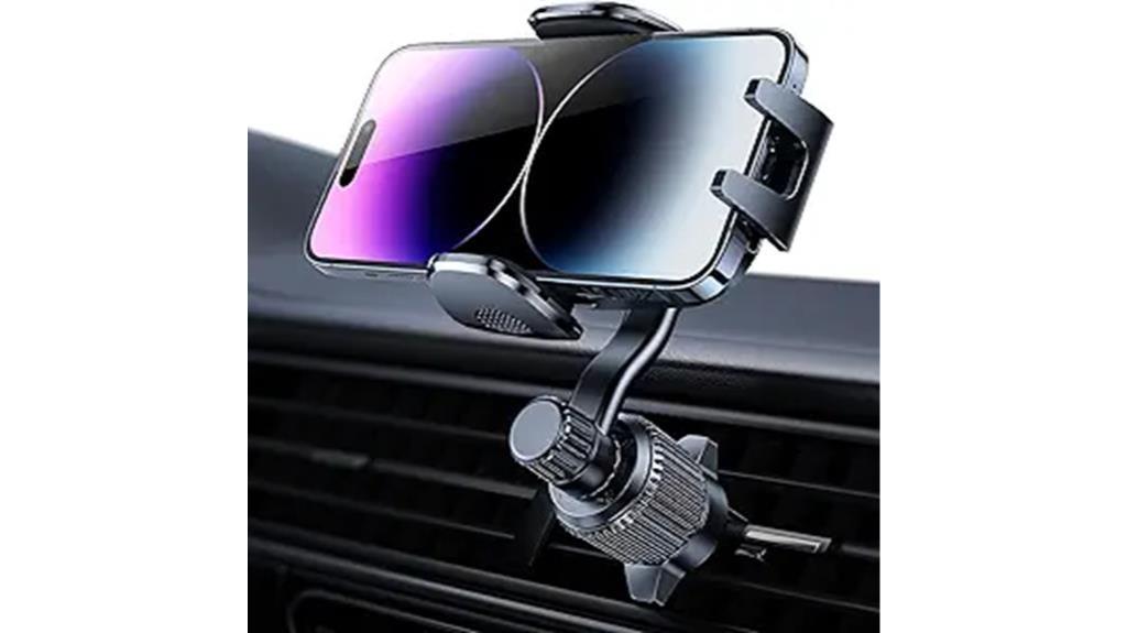 hands free car phone mount