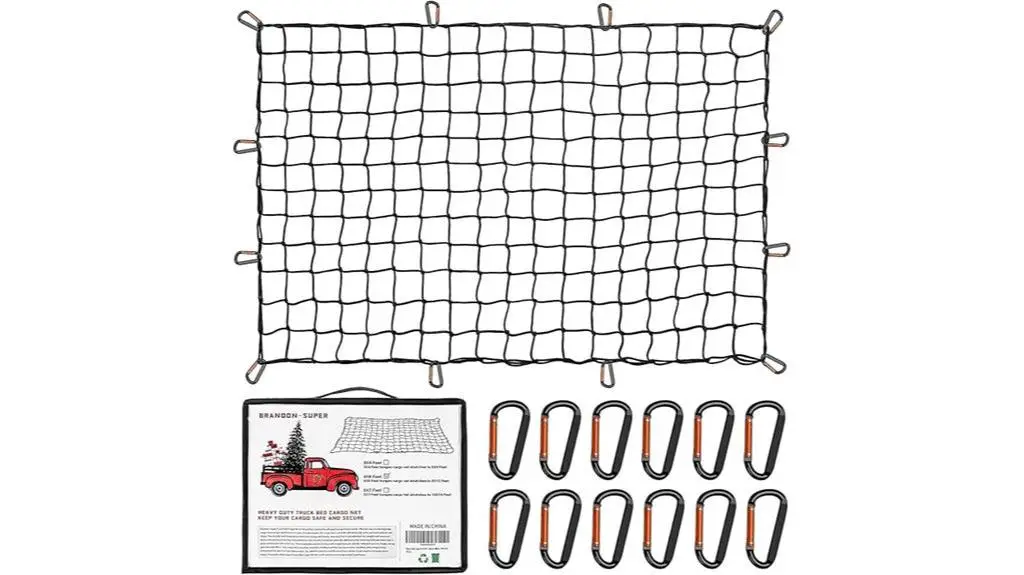 heavy duty pickup cargo net