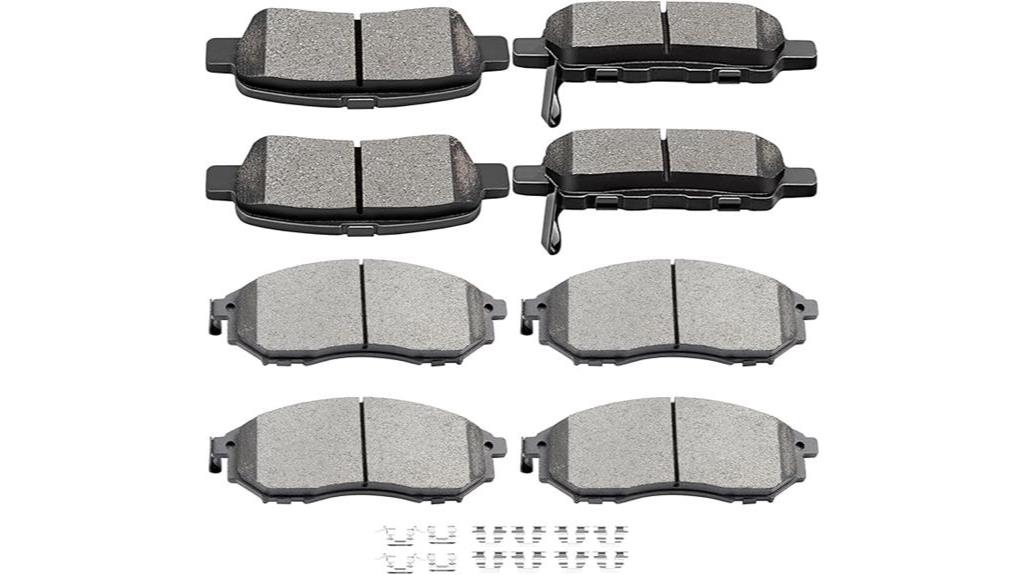 infiniti nissan brake pads