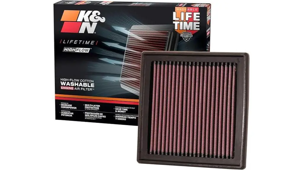 k n air filter compatibility