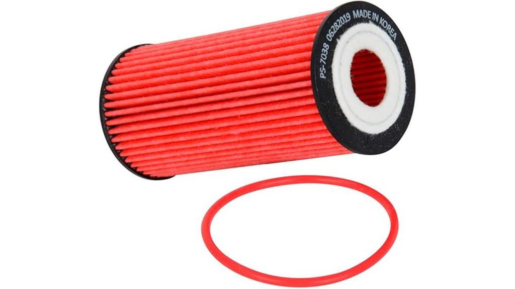 k n hp 7038 oil filter