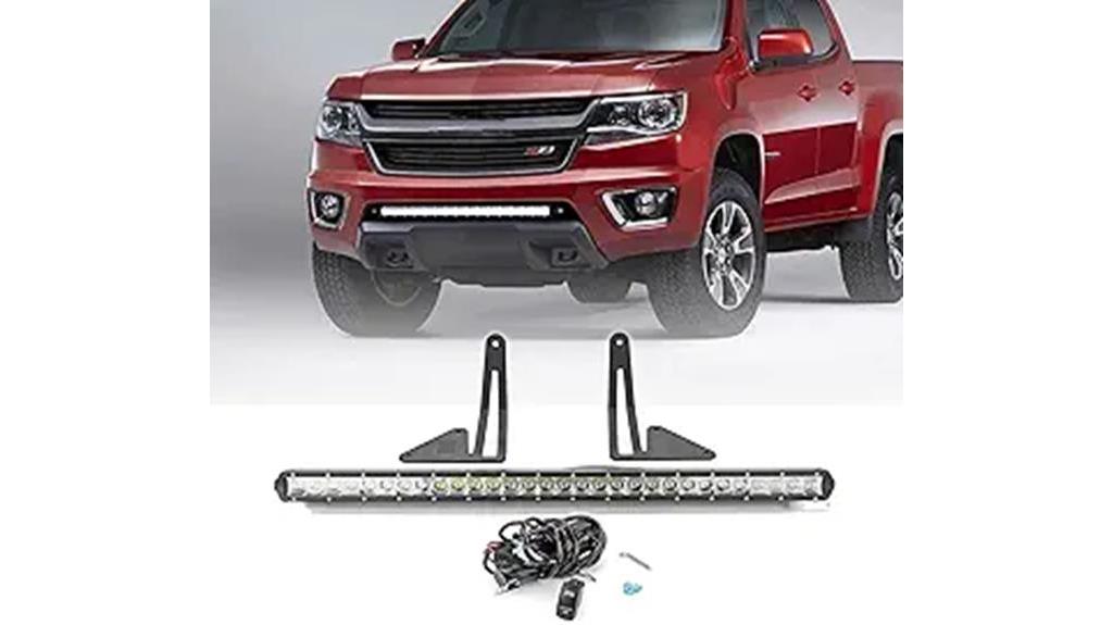 led light bar bracket