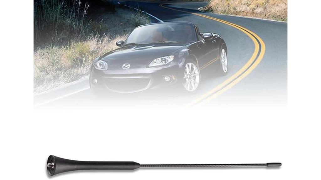 mazda mx 5 miata antenna mast