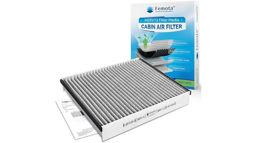 merv 13 carbon filter