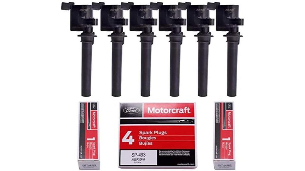 motorcraft spark plugs coils