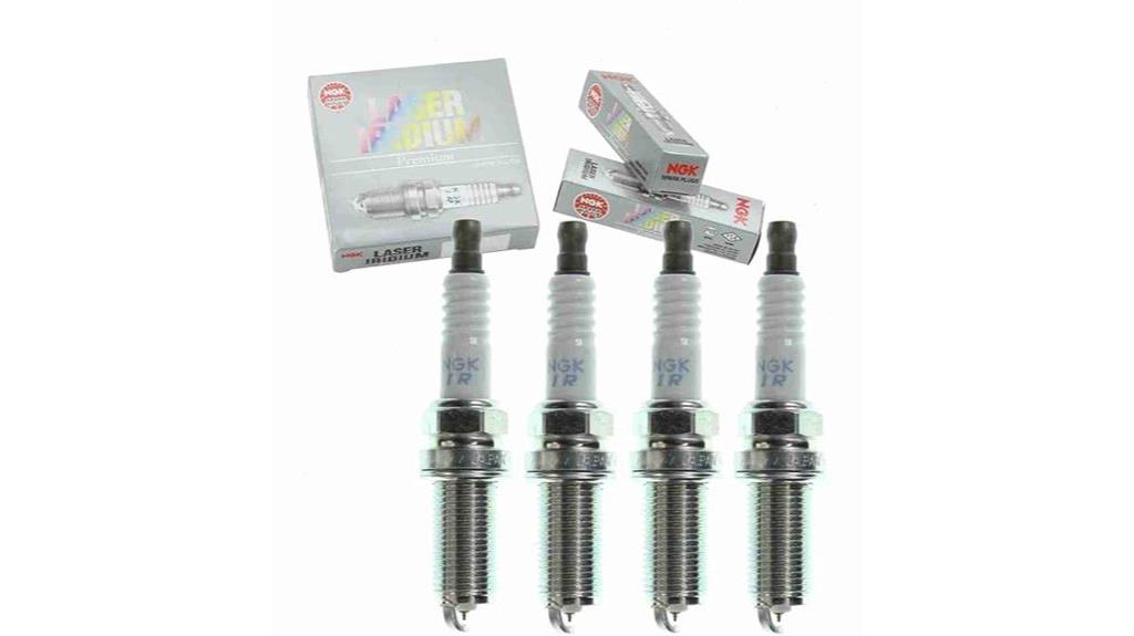 NGK Iridium Spark Plugs (Set Of 4) For Subaru WRX STI EJ257 EJ255 Legacy 2.5L Turbo – LFR6AIX-11 6619