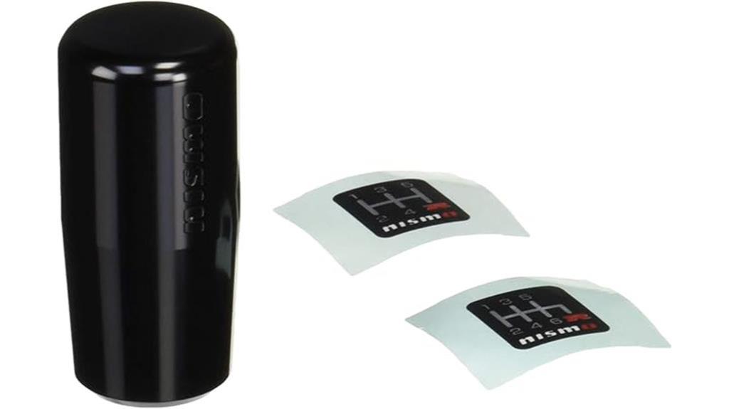 nismo black aluminum shift knob