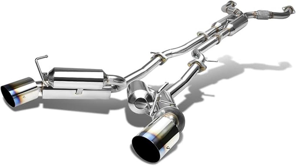 nissan 370z exhaust system