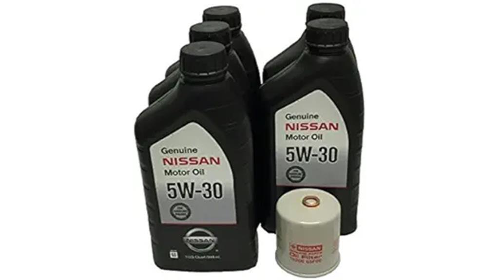 nissan 5w 30 oil kit