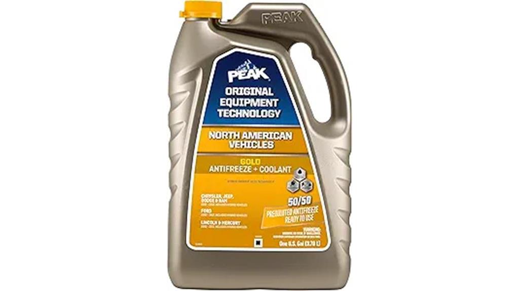 peak oet antifreeze coolant