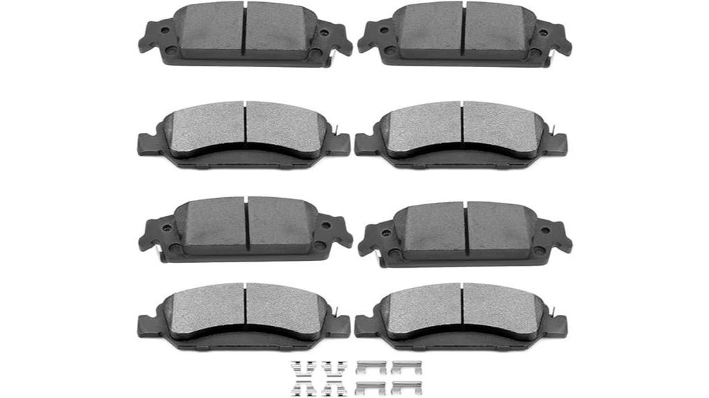 scitoo 8 piece brake pads