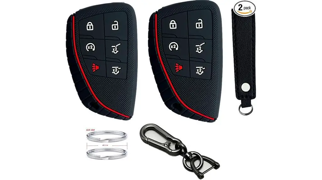 silicone key fob cover