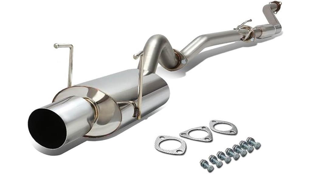 stainless steel exhaust system