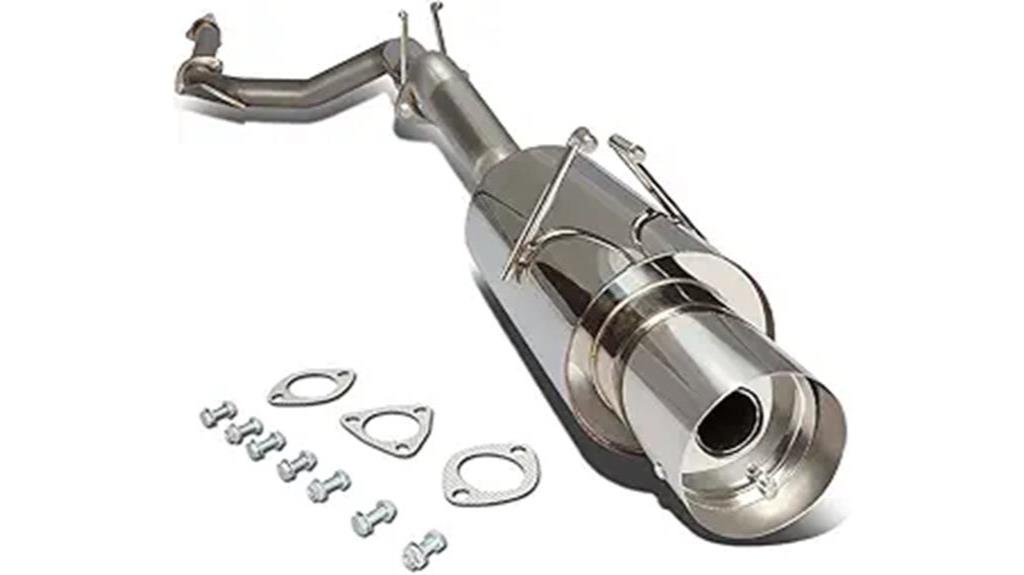 stainless steel exhaust system