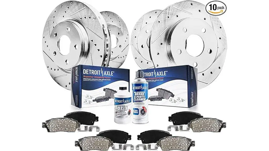 subaru brake kit detroit axle