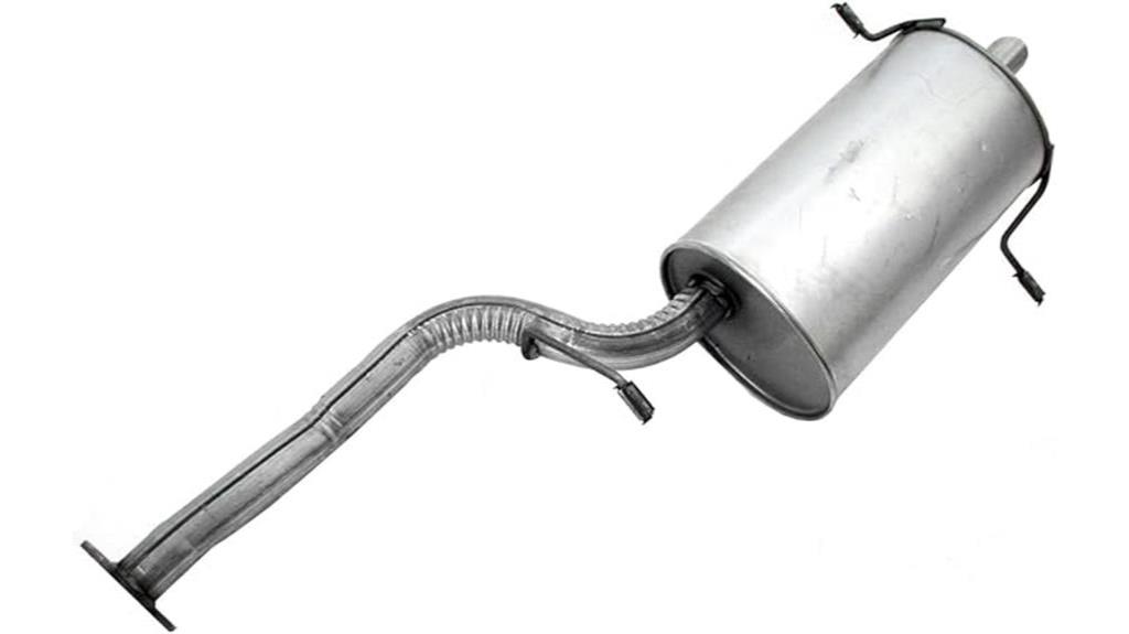 subaru forester exhaust muffler