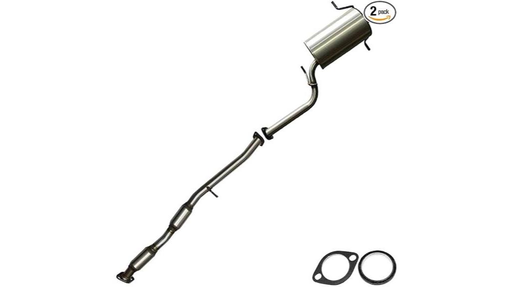 subaru forester exhaust system