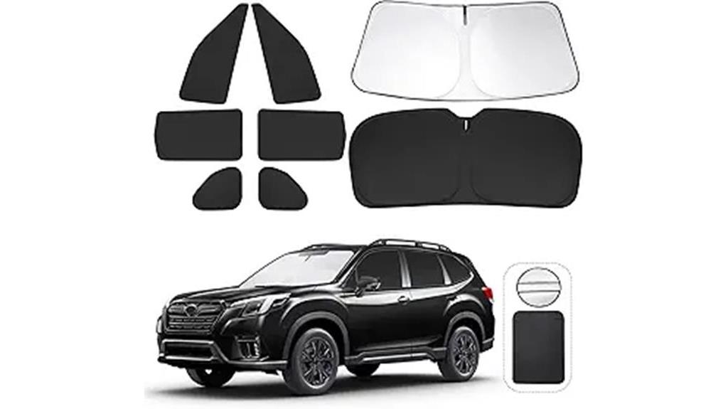 subaru forester window shades