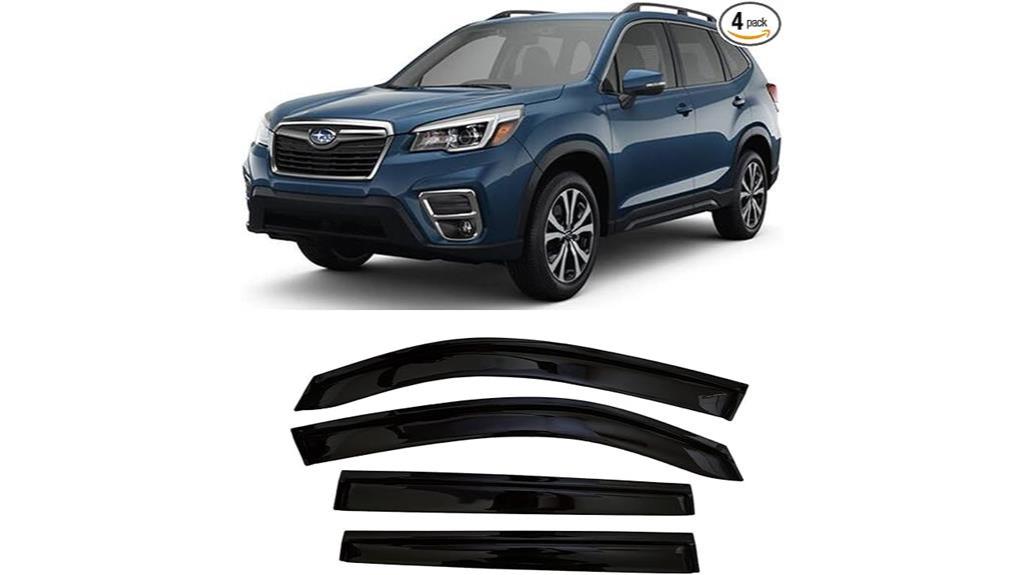 subaru forester window visors