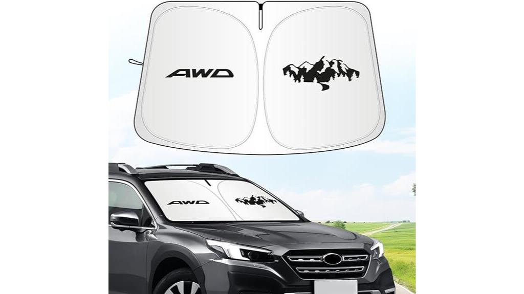 subaru outback sun shade