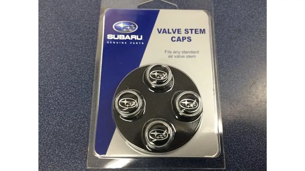 subaru tire valve caps