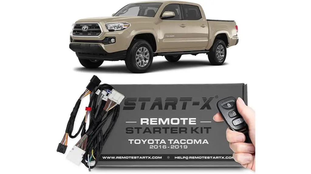 tacoma remote starter kit