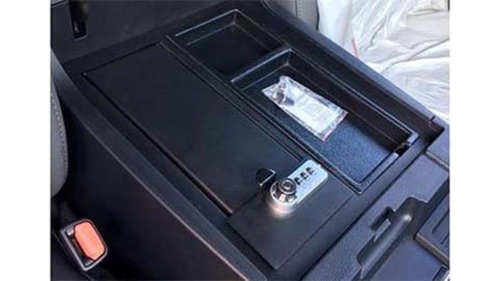 toyota 4runner console gun safe