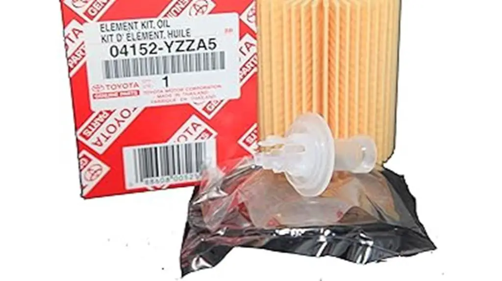 toyota oil filter part