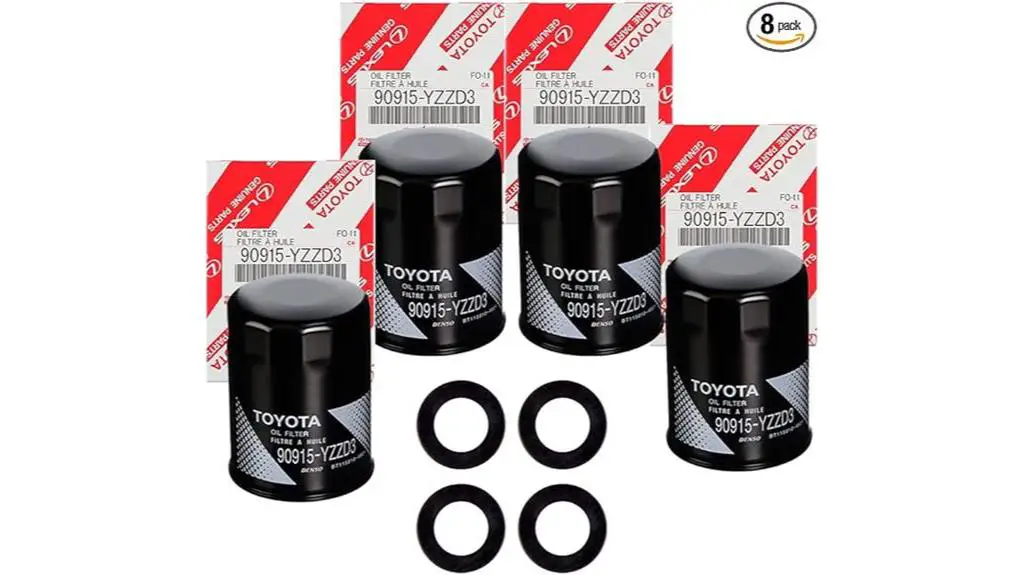 toyota oil filter set