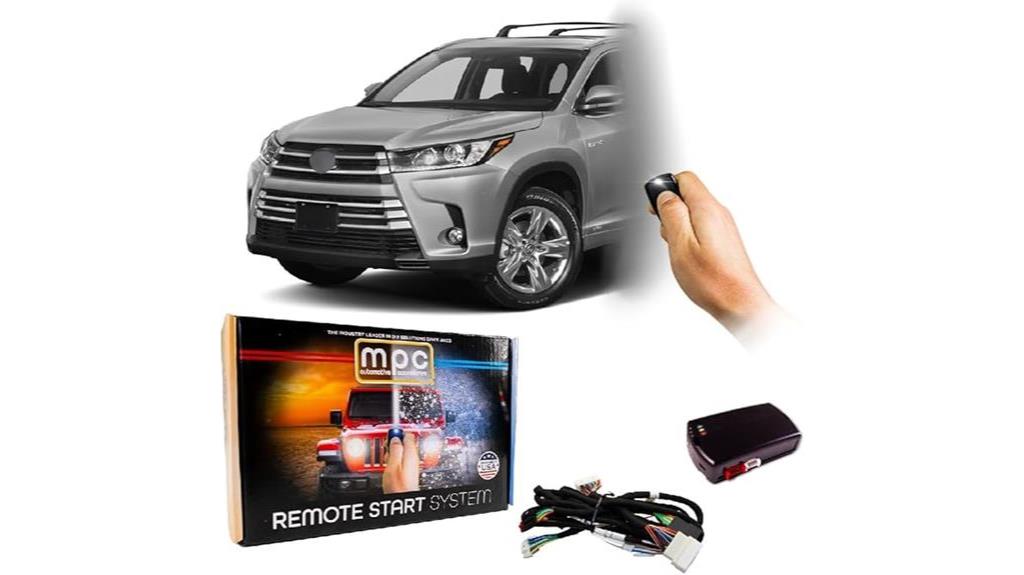 toyota remote start kit