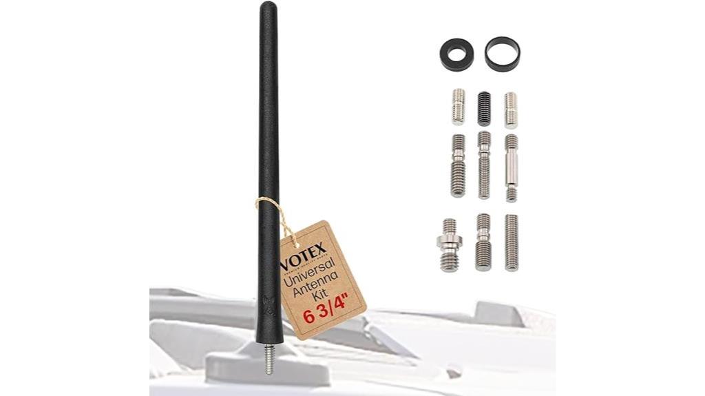 universal black rubber antenna