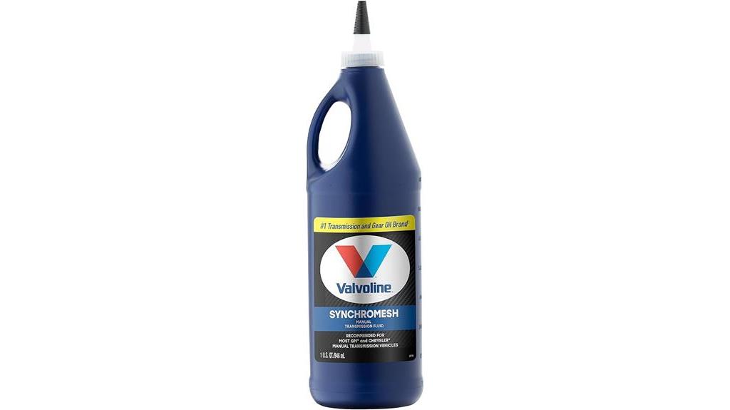 valvoline syncromesh transmission fluid