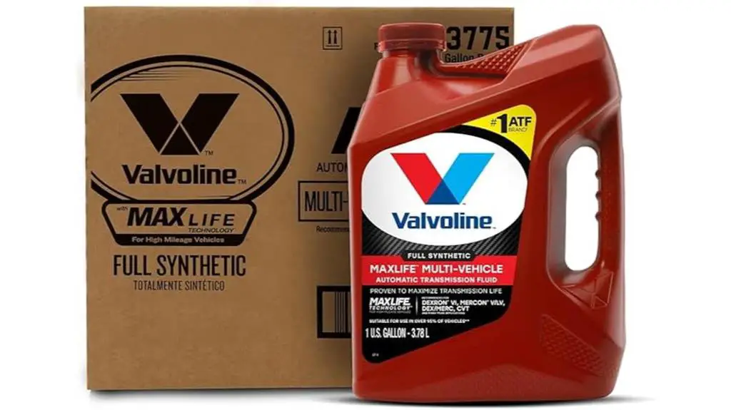 valvoline synthetic transmission fluid