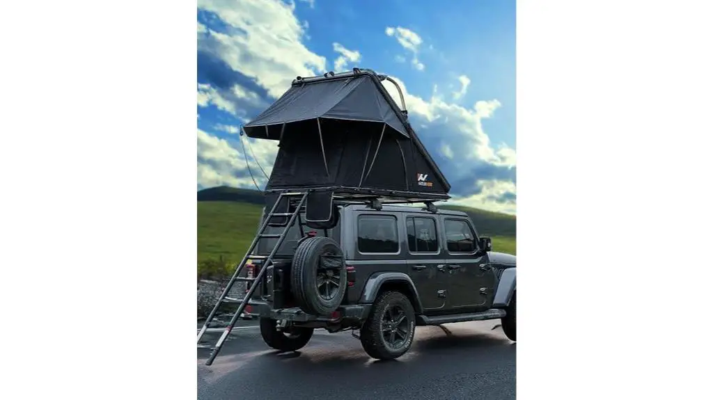 versatile rooftop tent vehicle