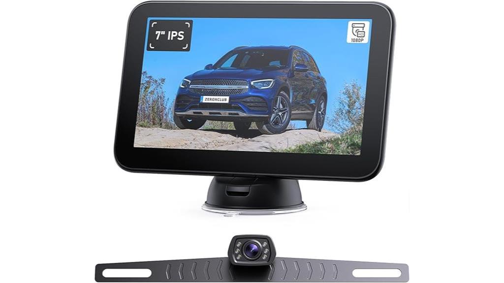 wired backup camera kit