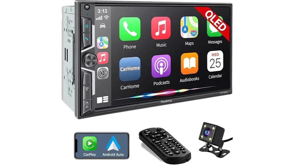 wireless double din car stereo